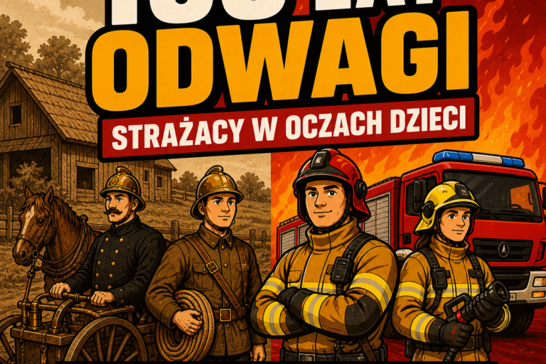 Strażacy 100 lat temu i dziś