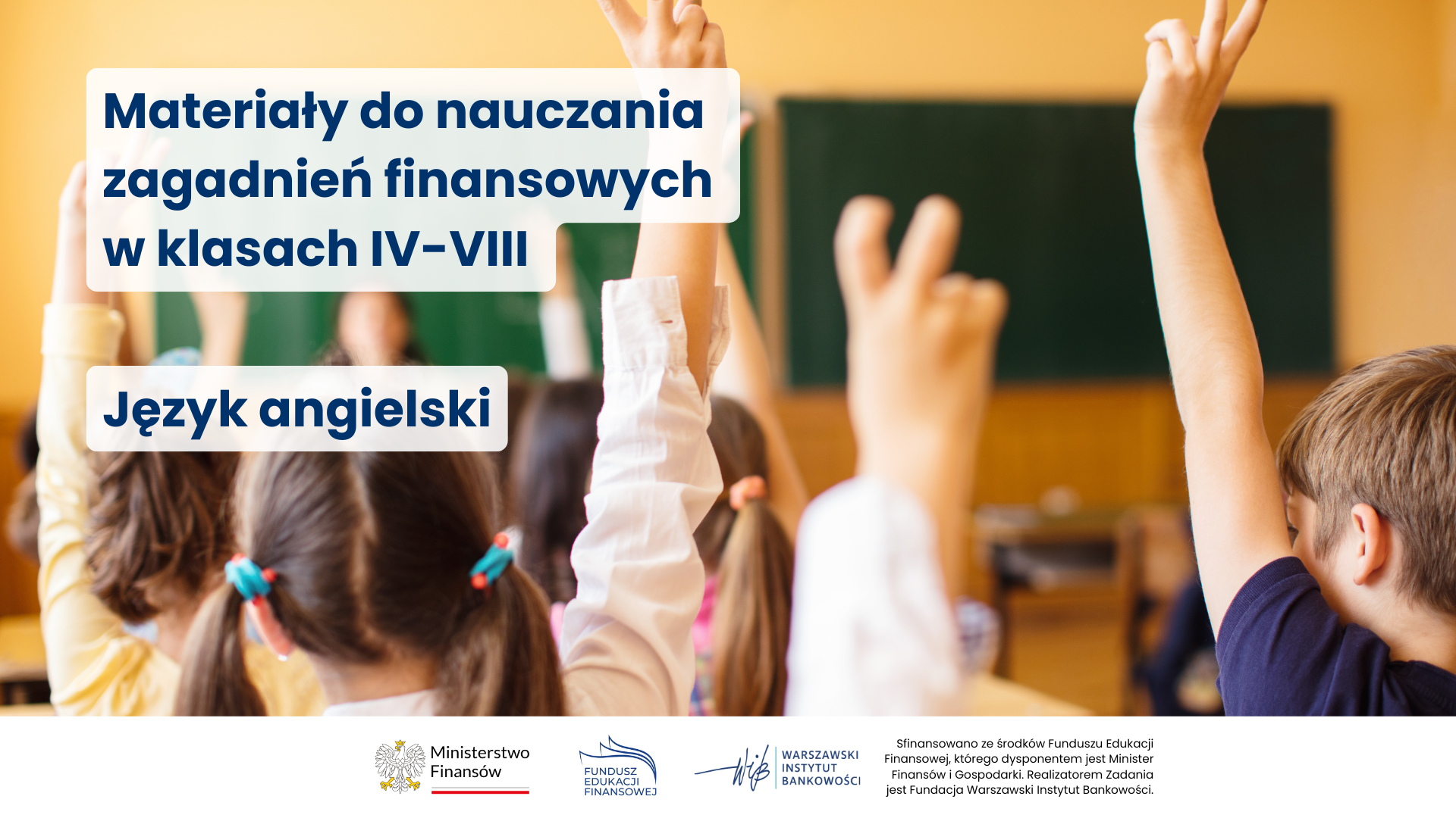 Materiały do nauczania zagadnień finansowych w klasach IV-VIII_język angielski
